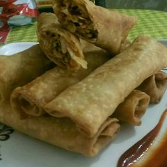 Veg Spring Rolls A picture of Veg Spring Rolls.