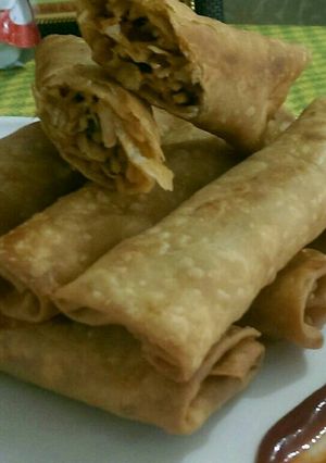 A picture of Veg Spring Rolls.