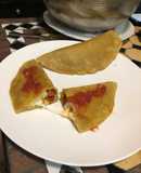 Quesadillas “Thalía” de papa y chistorra