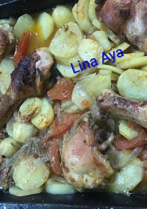 صورة لوصفة بطاطا في الفرن