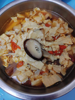 Foto resep Sup Kembang Tahu Vegetarian