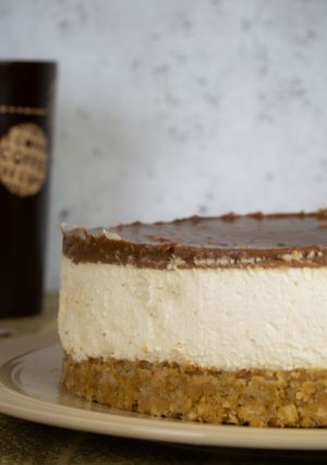 30 perces kávé torta gesztenyével sütés nélkül recept fotója