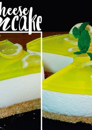 Foto principal de Tarta de queso y limón tipo mousse (SIN HORNO)