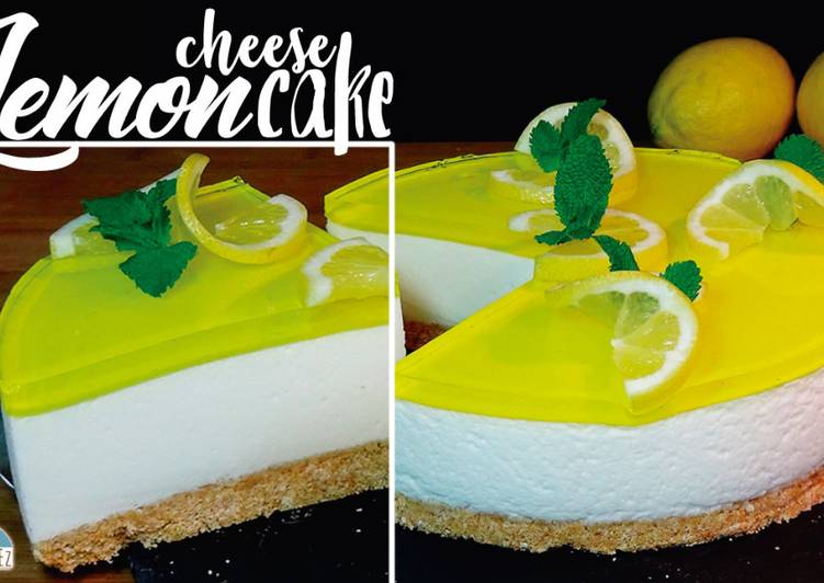 Tarta de queso y limón tipo mousse (SIN HORNO)