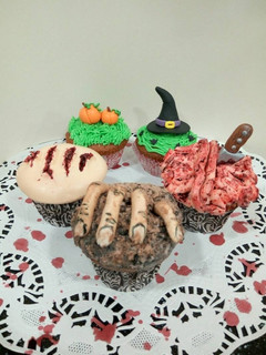 Una foto de Cupcakes de Halloween
