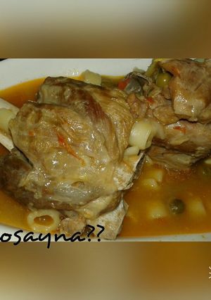 A picture of Whosayna’s Mutton Soup.