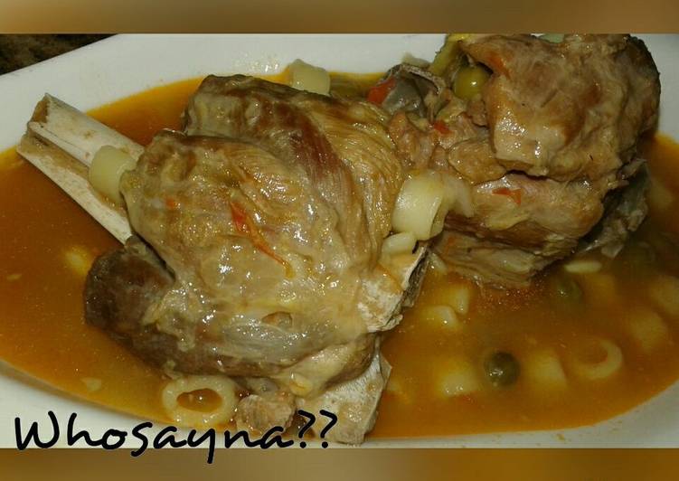 Whosayna’s Mutton Soup