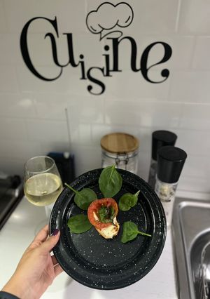 Una foto de Bruschetta with tomato