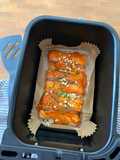 ☆Salmon Fillets with Red Pesto, Roasted in the Air Fryer☆