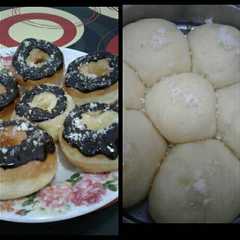 รูปของ Simple! Donat-roti sobek 1 adonan. No ulen needed 😆