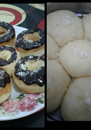 Foto resep Simple! Donat-roti sobek 1 adonan. No ulen needed 😆