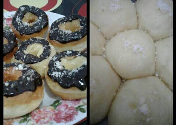 Simple! Donat-roti sobek 1 adonan. No ulen needed 😆