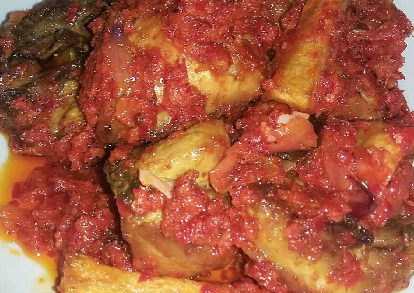 Balado ayam&kentang