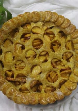 Una foto de Tarta de manzana