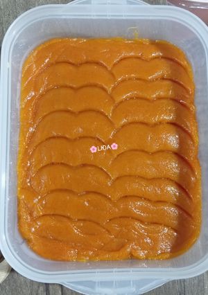 عکسی از دستور حلوا با کدو تنبل