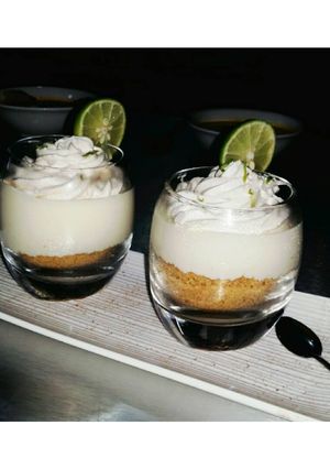 Una foto de Crema dulce de limón