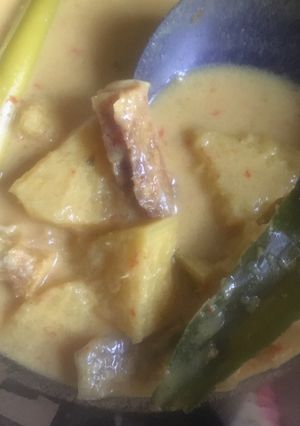 Foto resep Ikan masin lemak cili api campur nenas