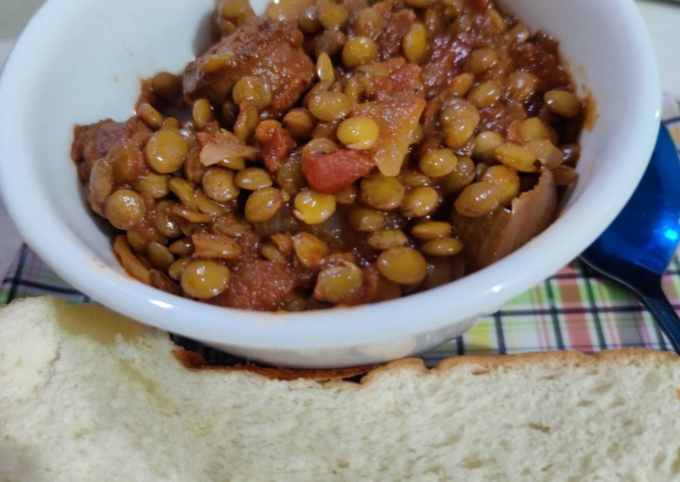 Chorizo and Lentil Stew