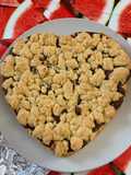 Sbrisolona con crema nocciola
