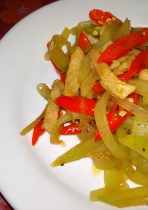 Foto resep Tumis Labu Siam Campur Daging
