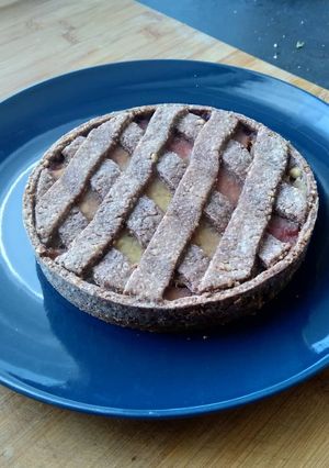 Une photo de Tourte de linz (compote et confiture)