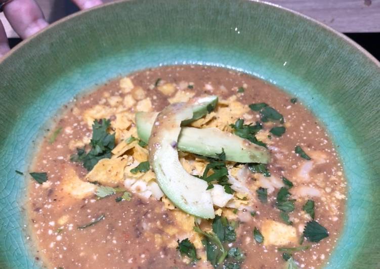 Black bean soup