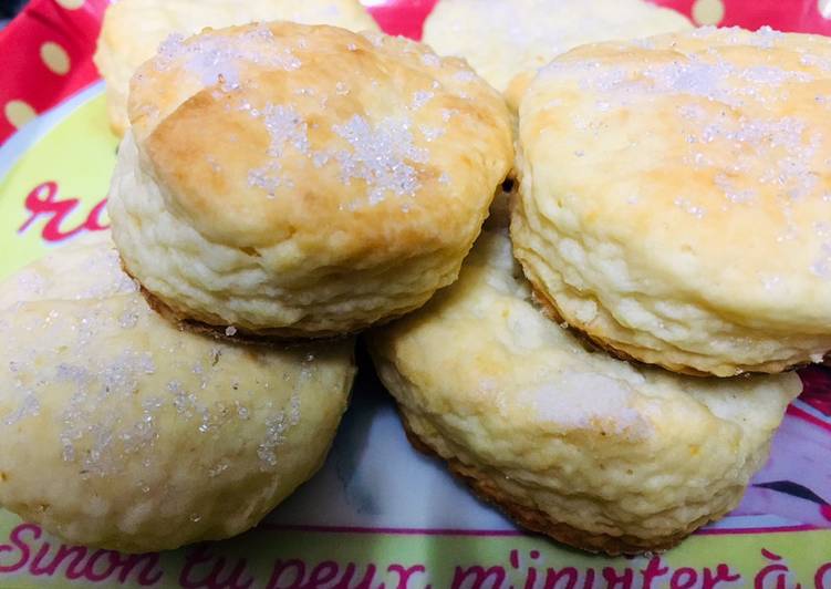 Scones con yogurt