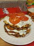 Zucchini Tomato Cake