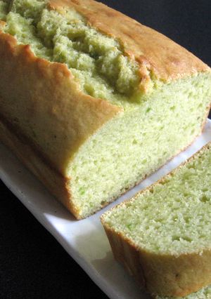 A picture of Avocado Pound Cake.