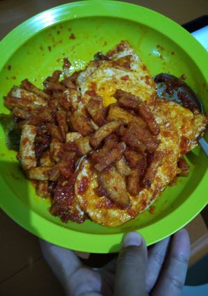 Foto resep Balado tahu telor ceplok