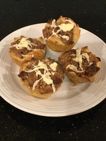 Recipe Apple Crumble Pastry Tarts which Delicious