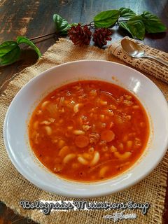Foto resep 🌸Bolognaise Macaroni Soup / Sup Makaroni Bolognese