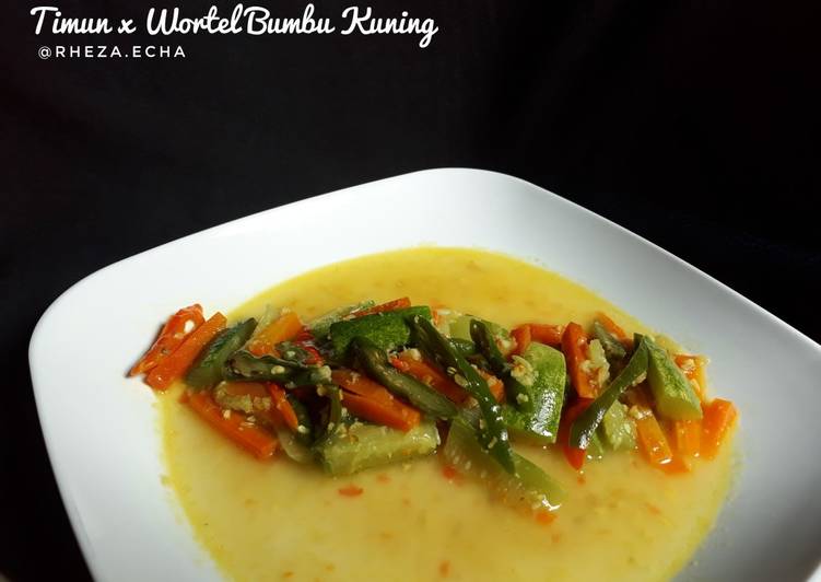 Acar Timun/ timun bumbu kuning