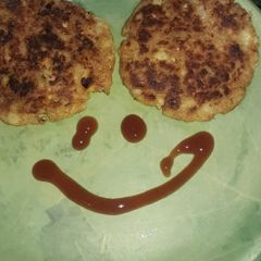 A picture of Aloo tikki.