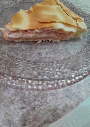 Una foto de Tarta de jamón y queso