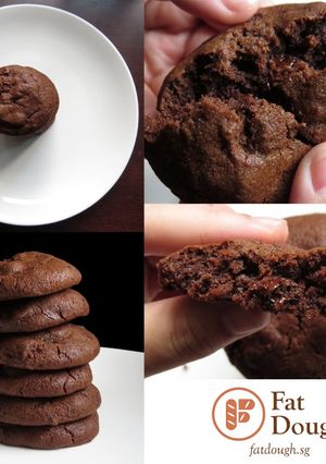 A picture of Triple Chocolate Cookies.