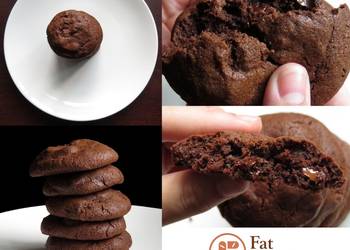 Easy Fast Cooking Triple Chocolate Cookies Very Delicious
