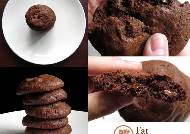 Recipe of Homemade Triple Chocolate Cookies