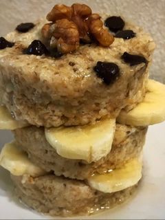 Una foto de Mug cake o Pancake de Banana fit! Muy fácil y light