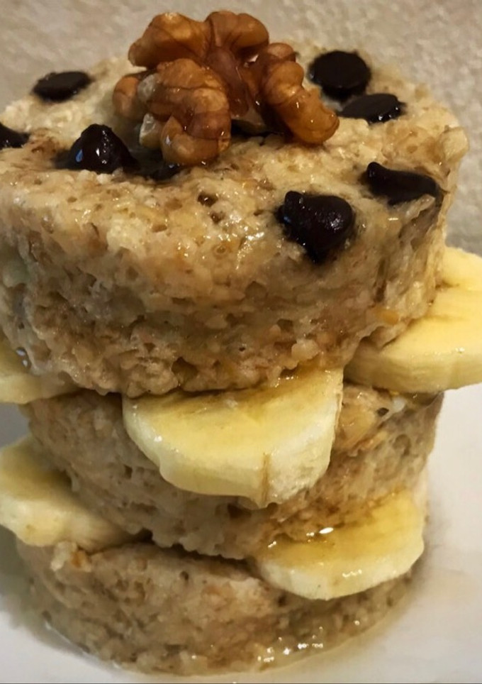 Una foto de Mug cake o Pancake de Banana fit! Muy fácil y light