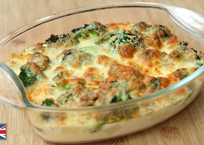 Resep Brokoli Panggang Keju Devina Hermawan Anti Gagal