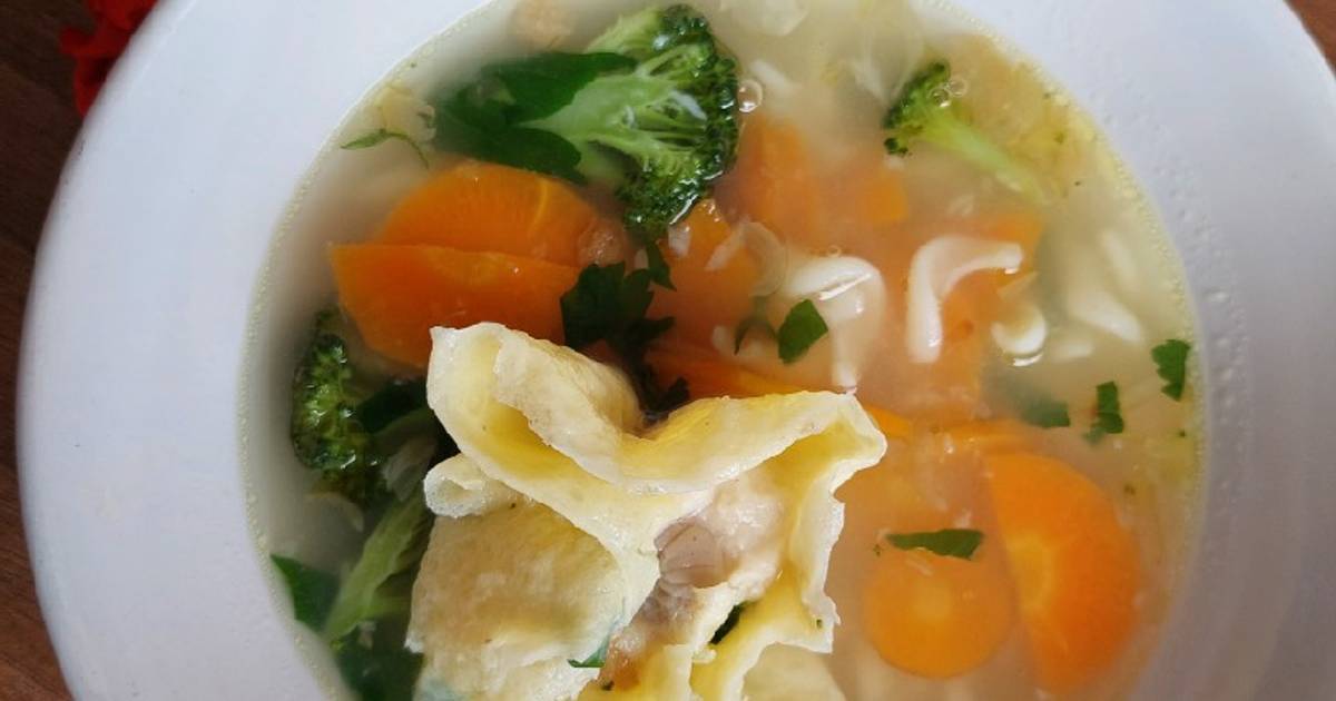 5 Resep Sop Kembang Waru Enak Dan Mudah Cookpad