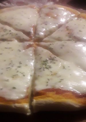 Una foto de Pizza al molde (Receta original)