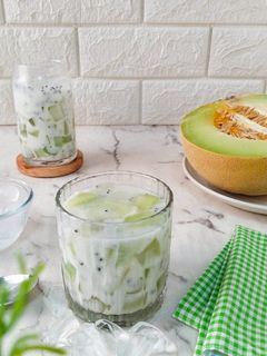 Foto resep Melon Cheese Yogurt