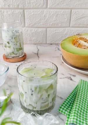Foto resep Melon Cheese Yogurt