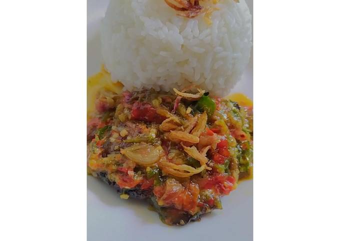 Sambel ikan asap