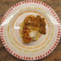 A picture of Chicken breast w/ Mushroom sauce.