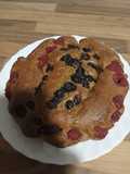 Pastel de frutos del bosque