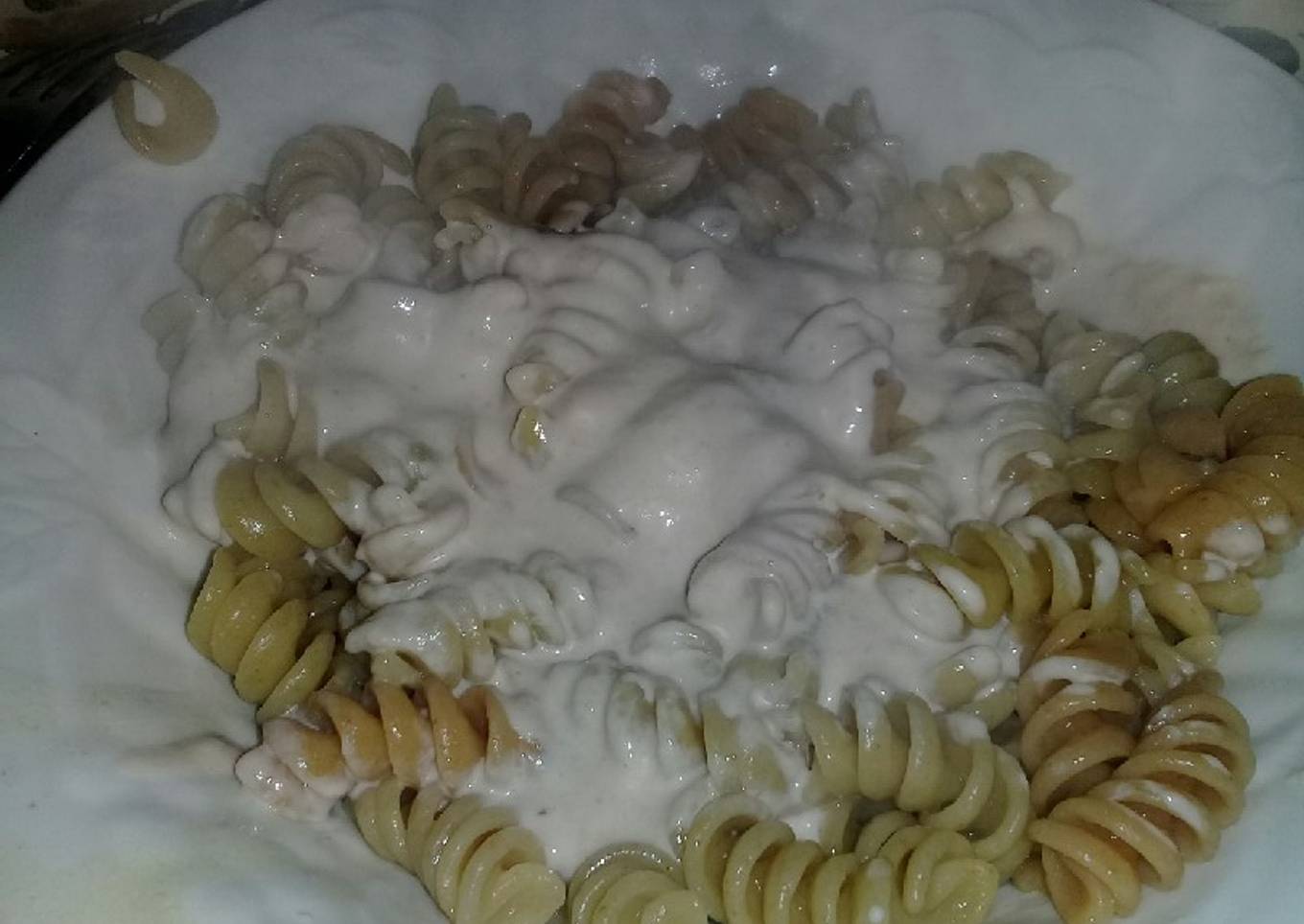 Fideos de harina de garbanzos. Lentejas y arvejas