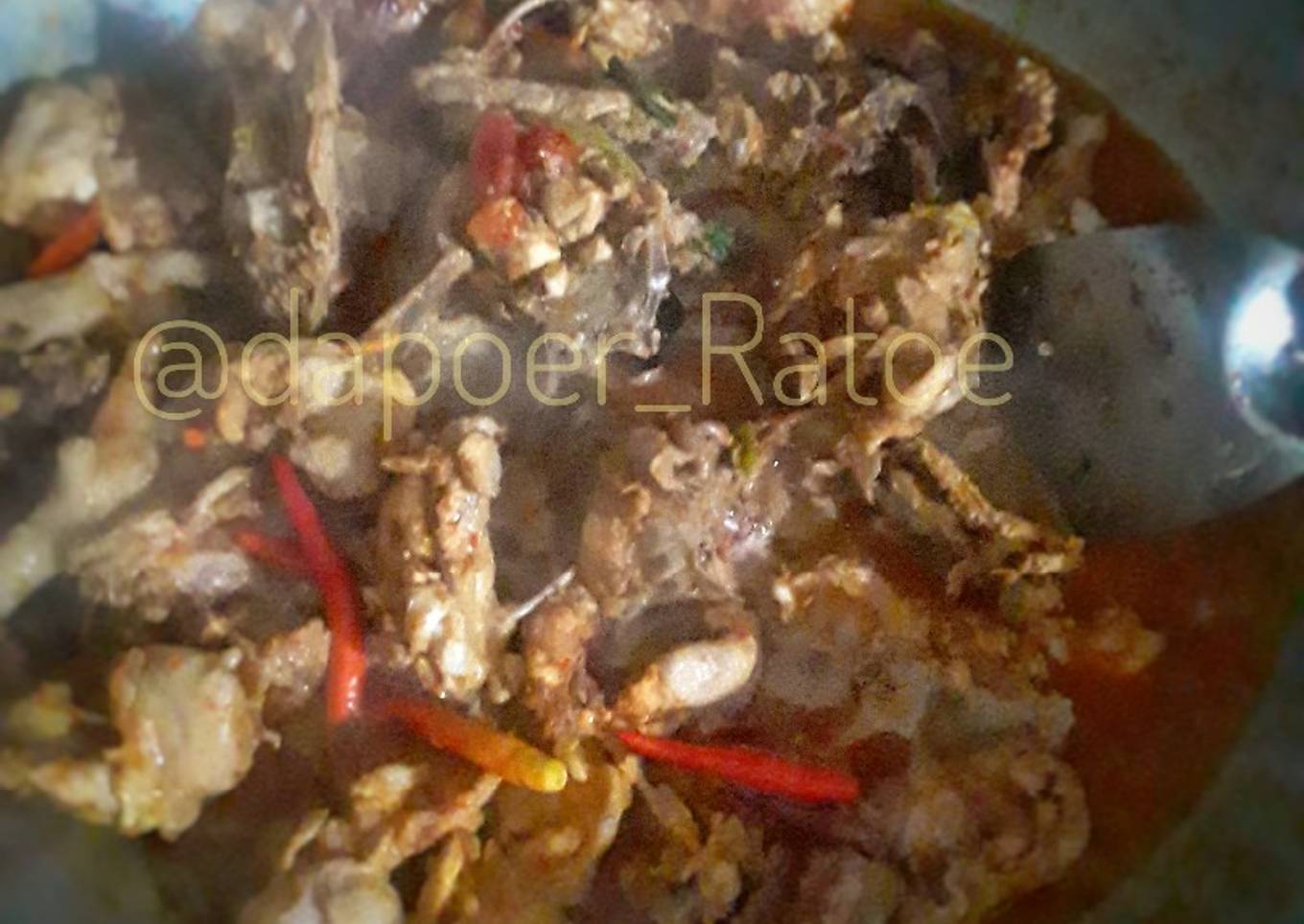 Tulang ayam rica pedas